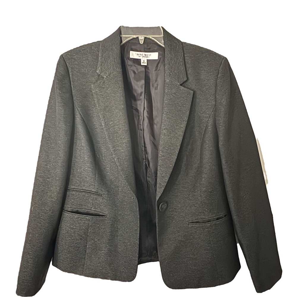 Nine West Charcoal Suit Jacket